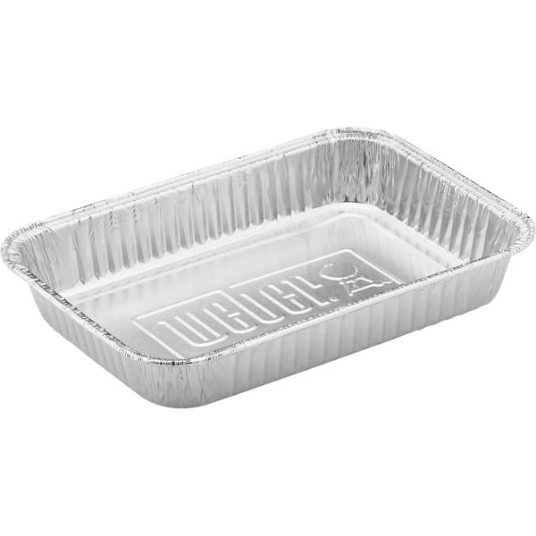 Weber Alu-Tropf­scha­len 6415, Klein, 10 Stück, Tropfschale