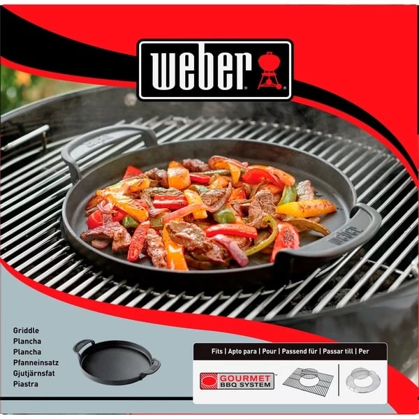 Weber Gourmet BBQ System Pfan­nen­ein­satz 7421, Grillplatte – Bild 5