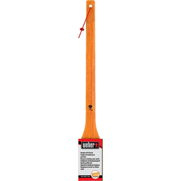 Weber Grillbürste Mit Bambus-Griff, 46cm, Grill-Reinigungsbürste – Bild 7